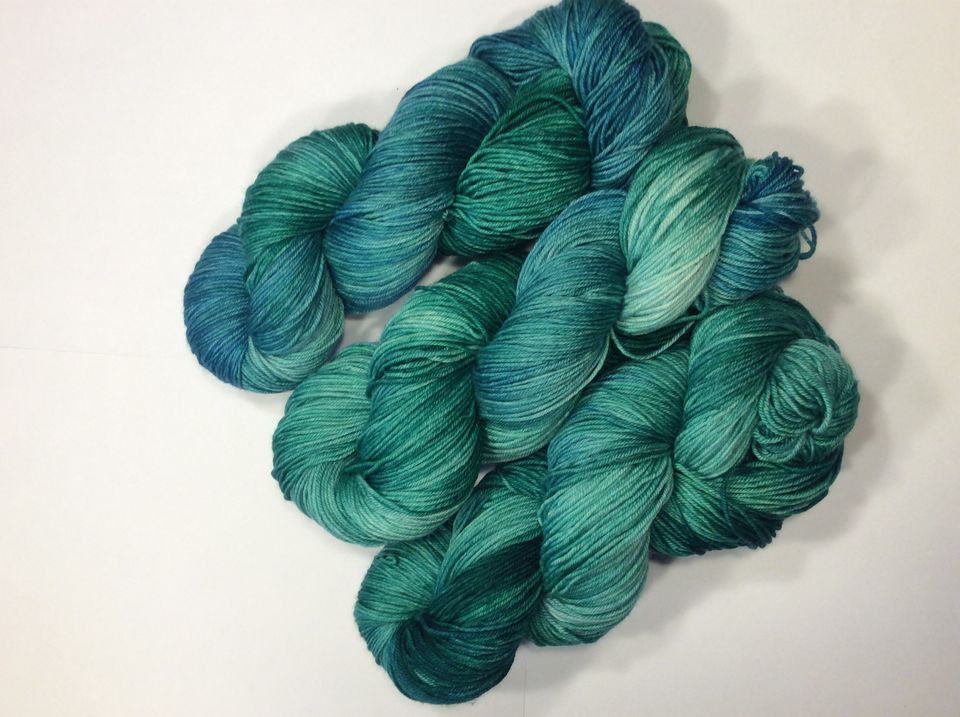 MERSH40925-75% Superwash Merino uld / 25% Mulberry Silk - Billede 3