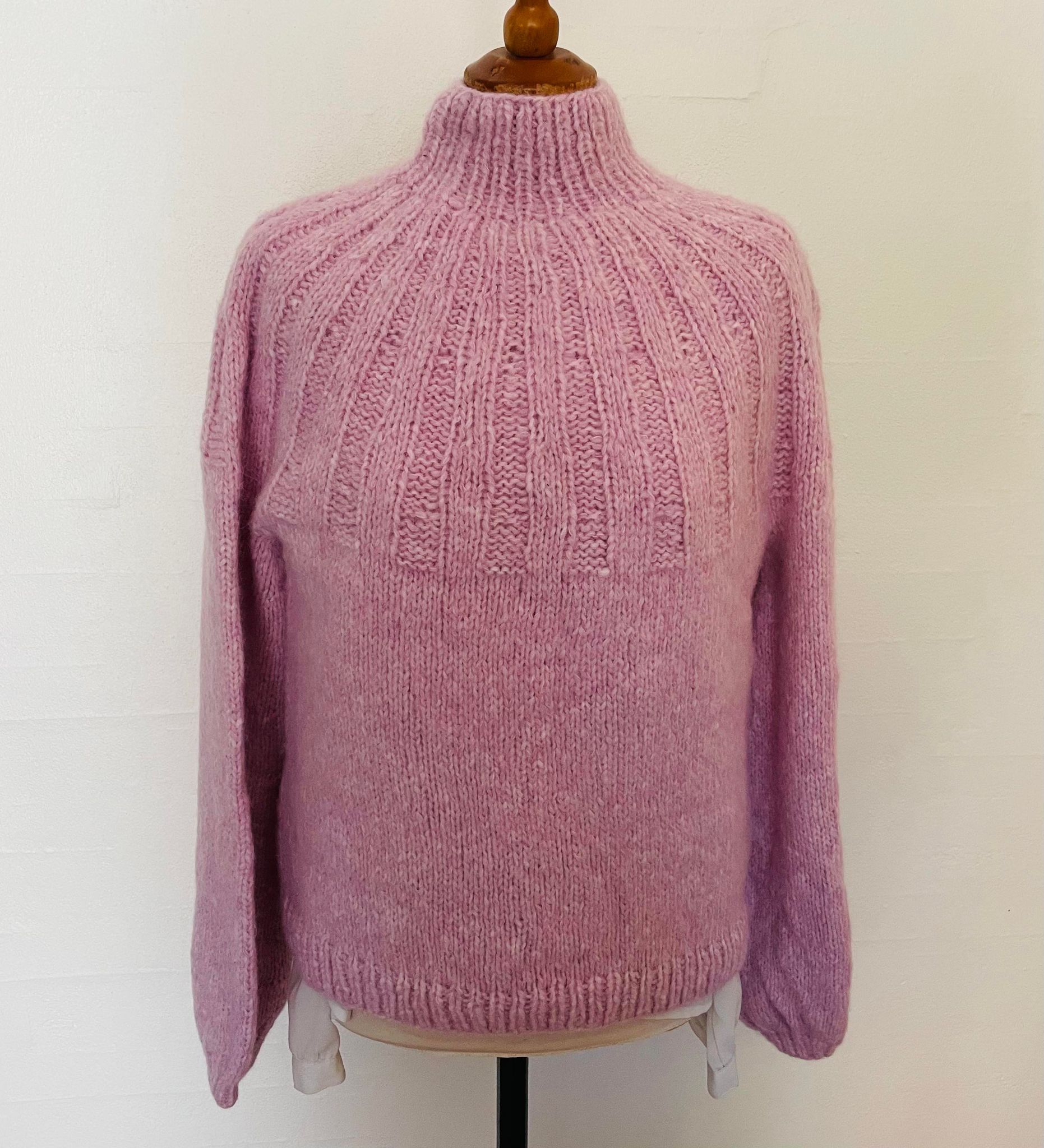 Sunday Sweater | Garnalternativ Drops Air og Drops Kid Silk