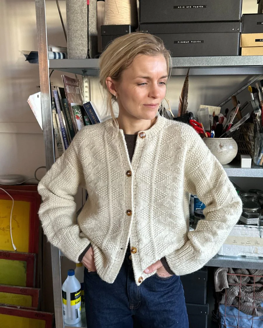 Ester Jacket Fra PetiteKnit | Garnalternativ i Drops Air og Drops Kid Silk