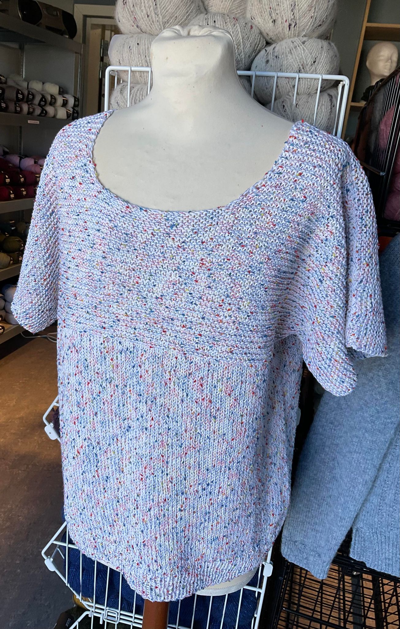 Tulles sommerbluse