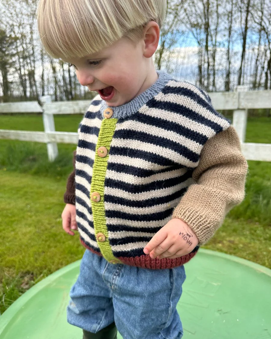 Holger Cardigan fysisk opskrift