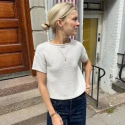 Cloud Tee Fra PetiteKnit | Garnalternativ Blød bomuldsgarn