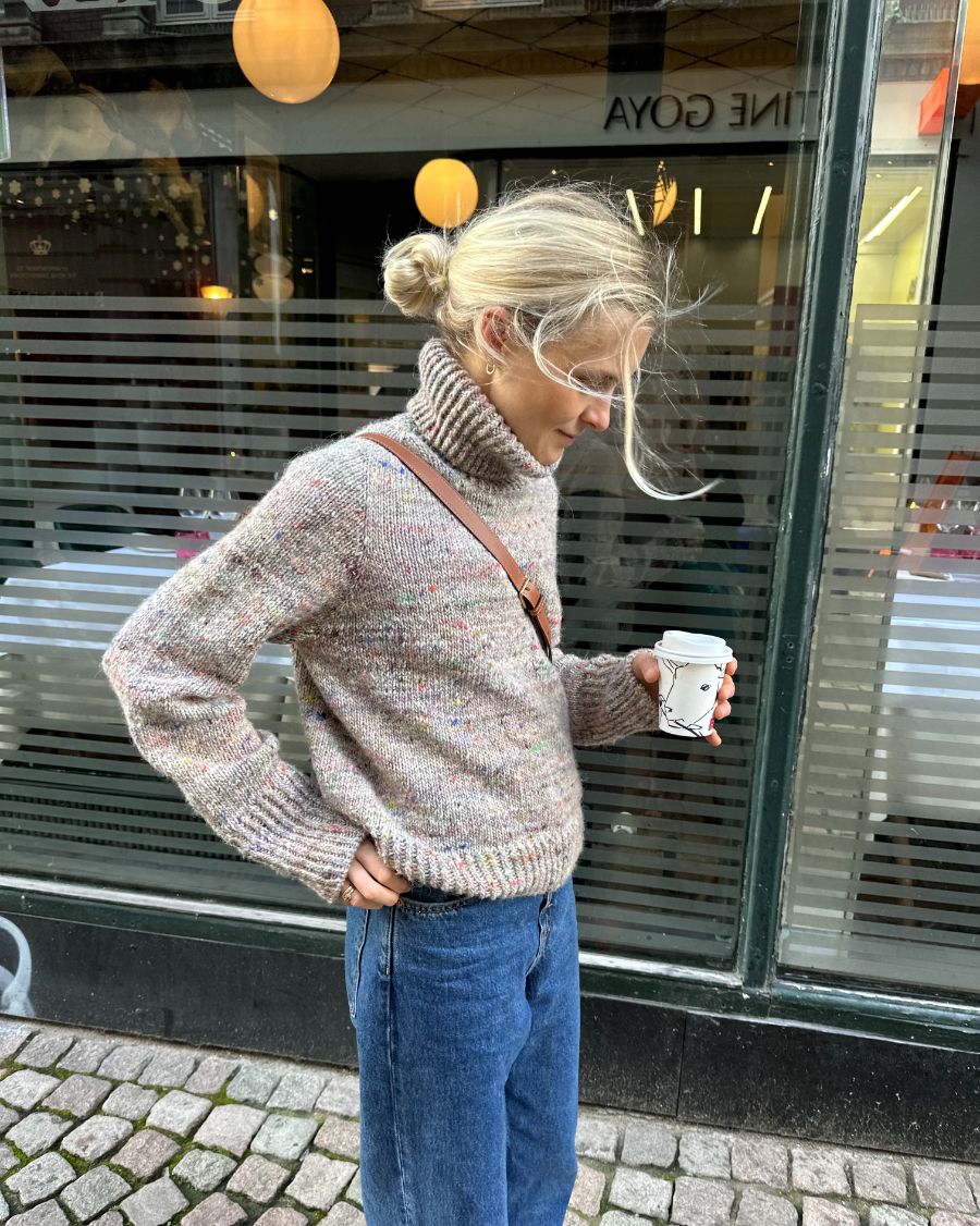 TERRAZZO SWEATER Fra PetiteKnit | Garnalternativ DROPS NEPAL