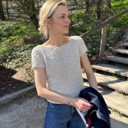 Wave Tee Fra PetiteKnit | Garnalternativ Arezzo