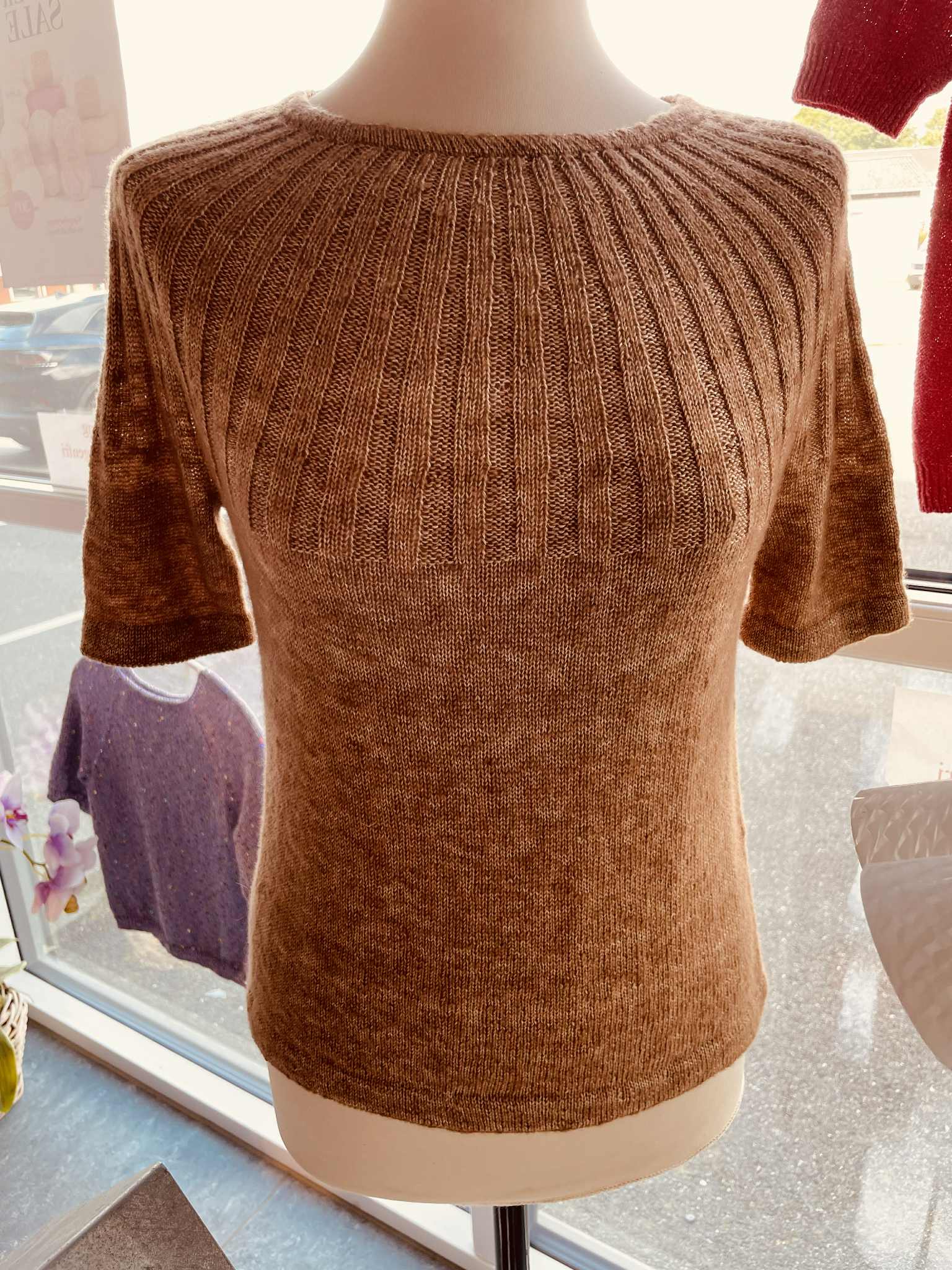 Anker Tee Fra PetiteKnit | Garnalternativ Mayflower ANYDAY Diva