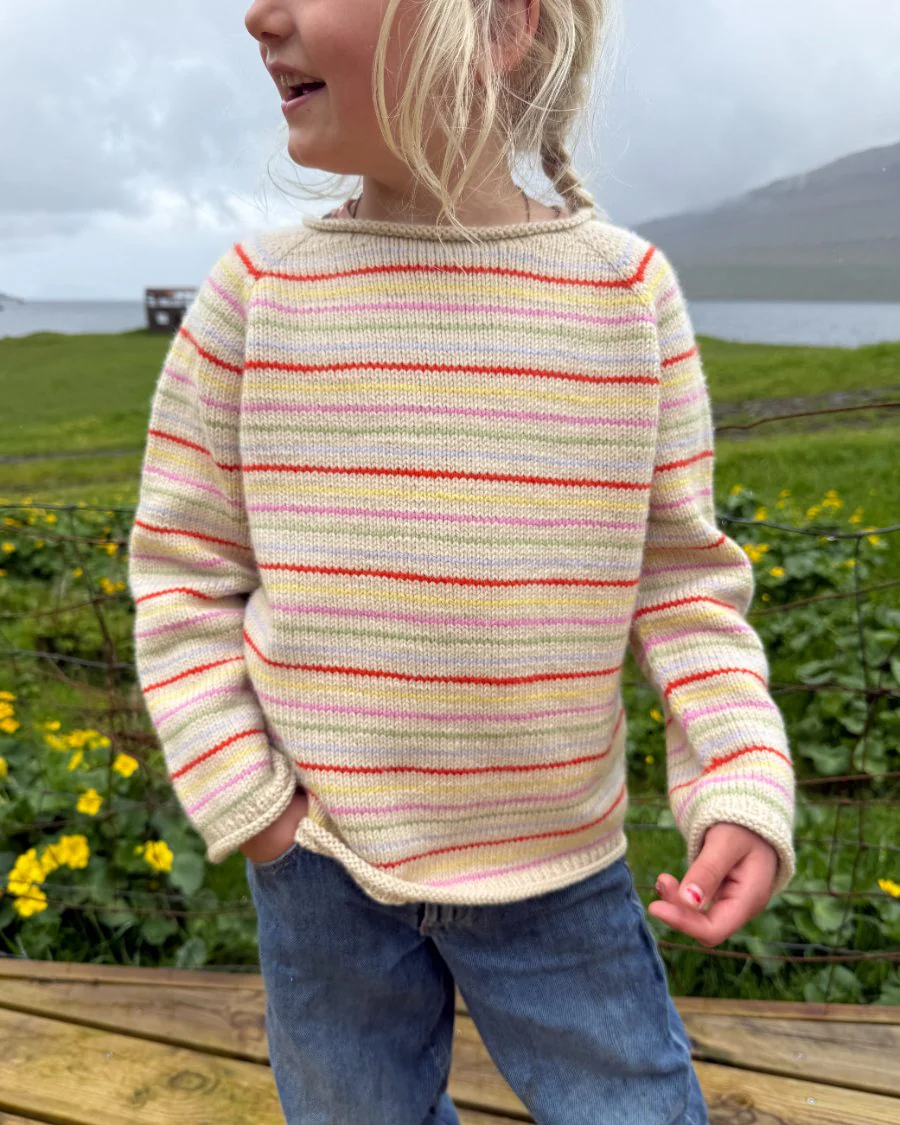 Frankie Sweater Junior - fysisk opskrift