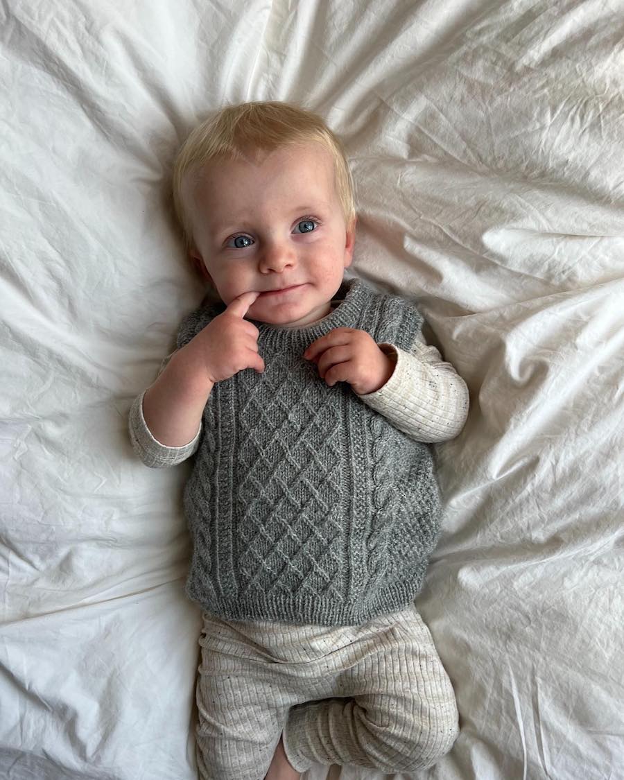Moby Slipover Baby - fysisk opskrift