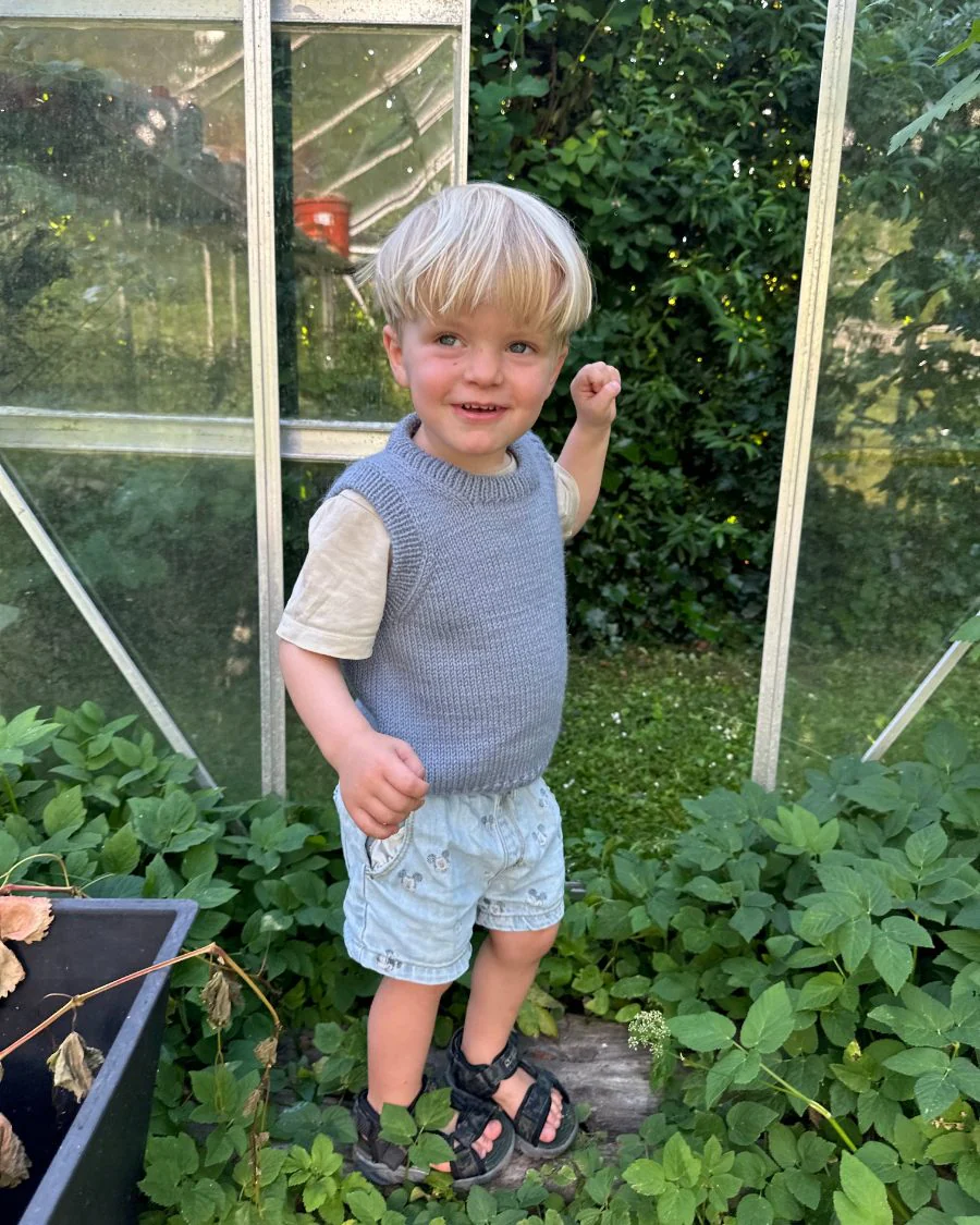 Novice Slipover Junior - fysisk opskrift