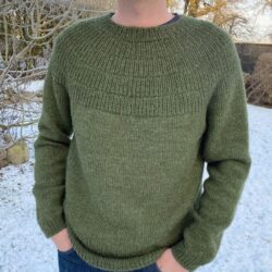 Ankers Trøje – My Boyfriend’s Size Fra PetiteKnit | Garnalternativ Drops Soft Tweed