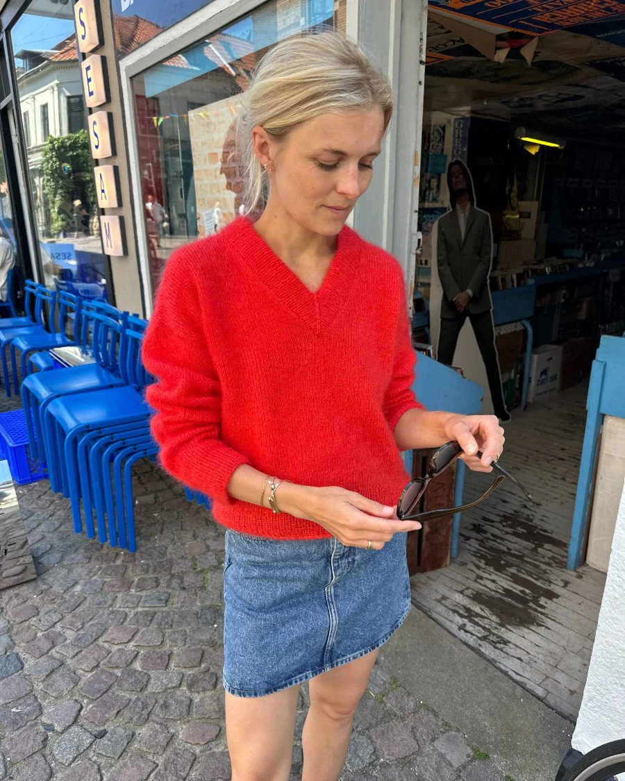 Stockholm Sweater V-neck - fysisk opskrift