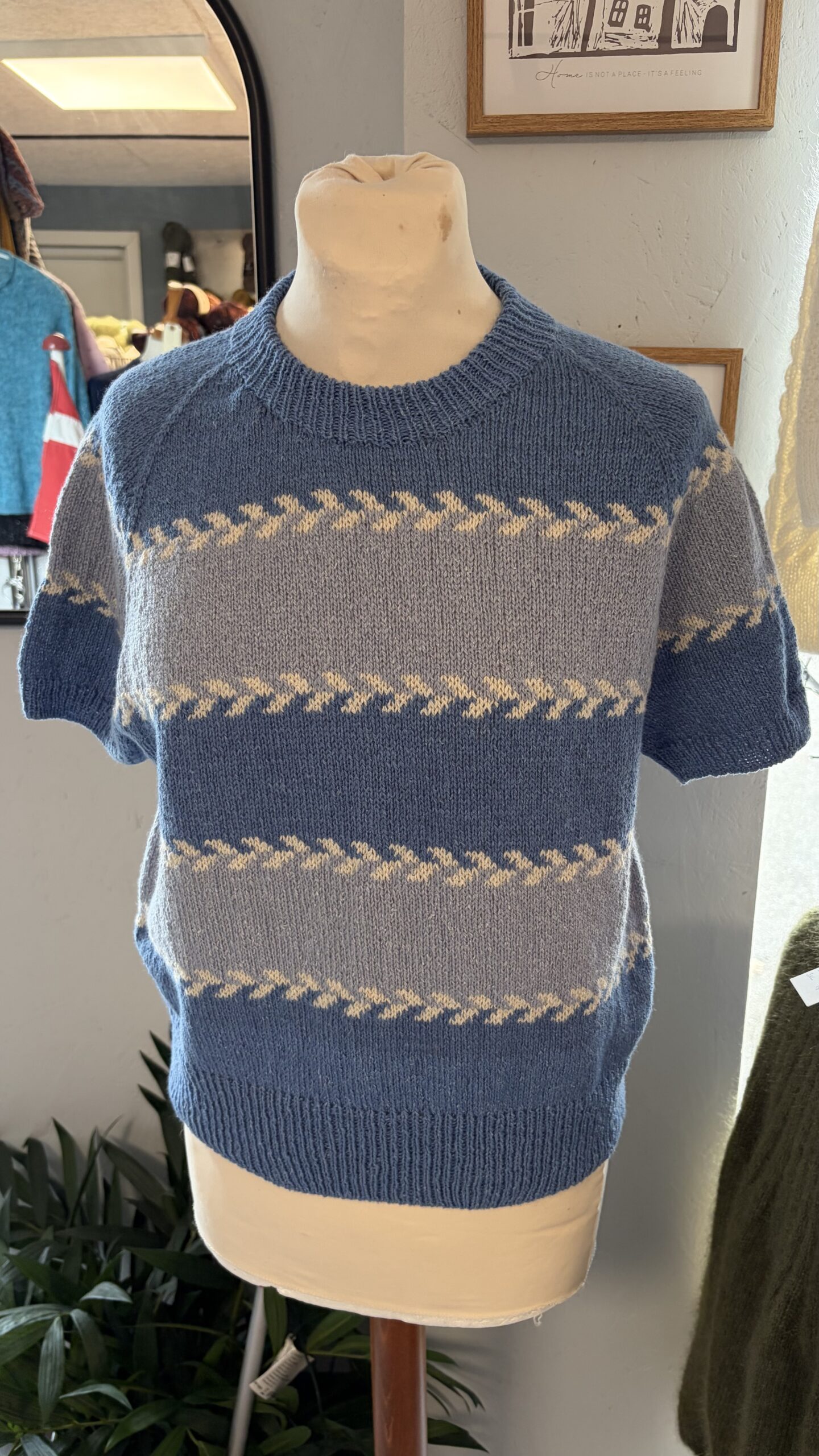 Astrid Raglansweater fra Sandnes garn | Wool Silk