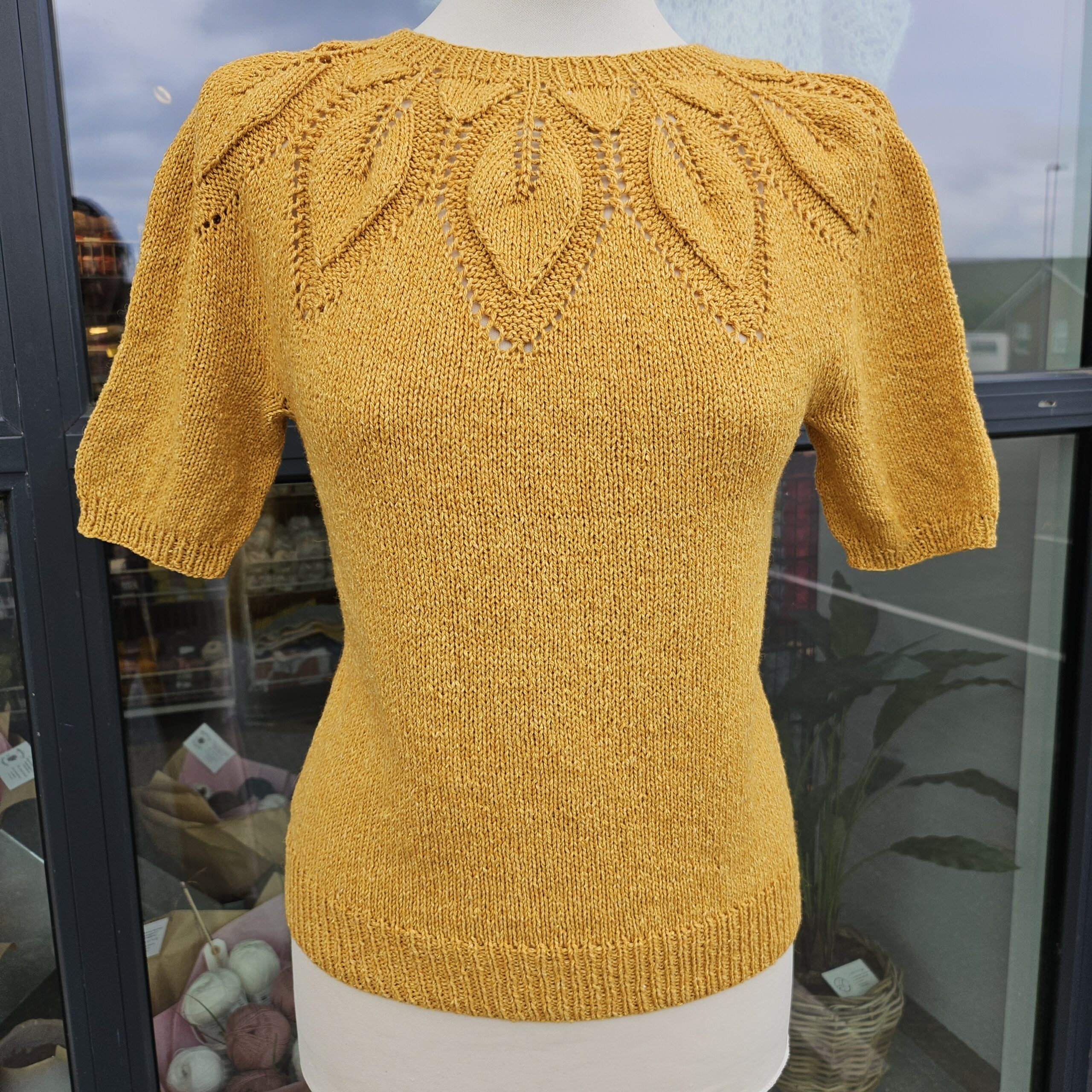 SOMMER DAHLIA fra le Knit | OrganicTrio